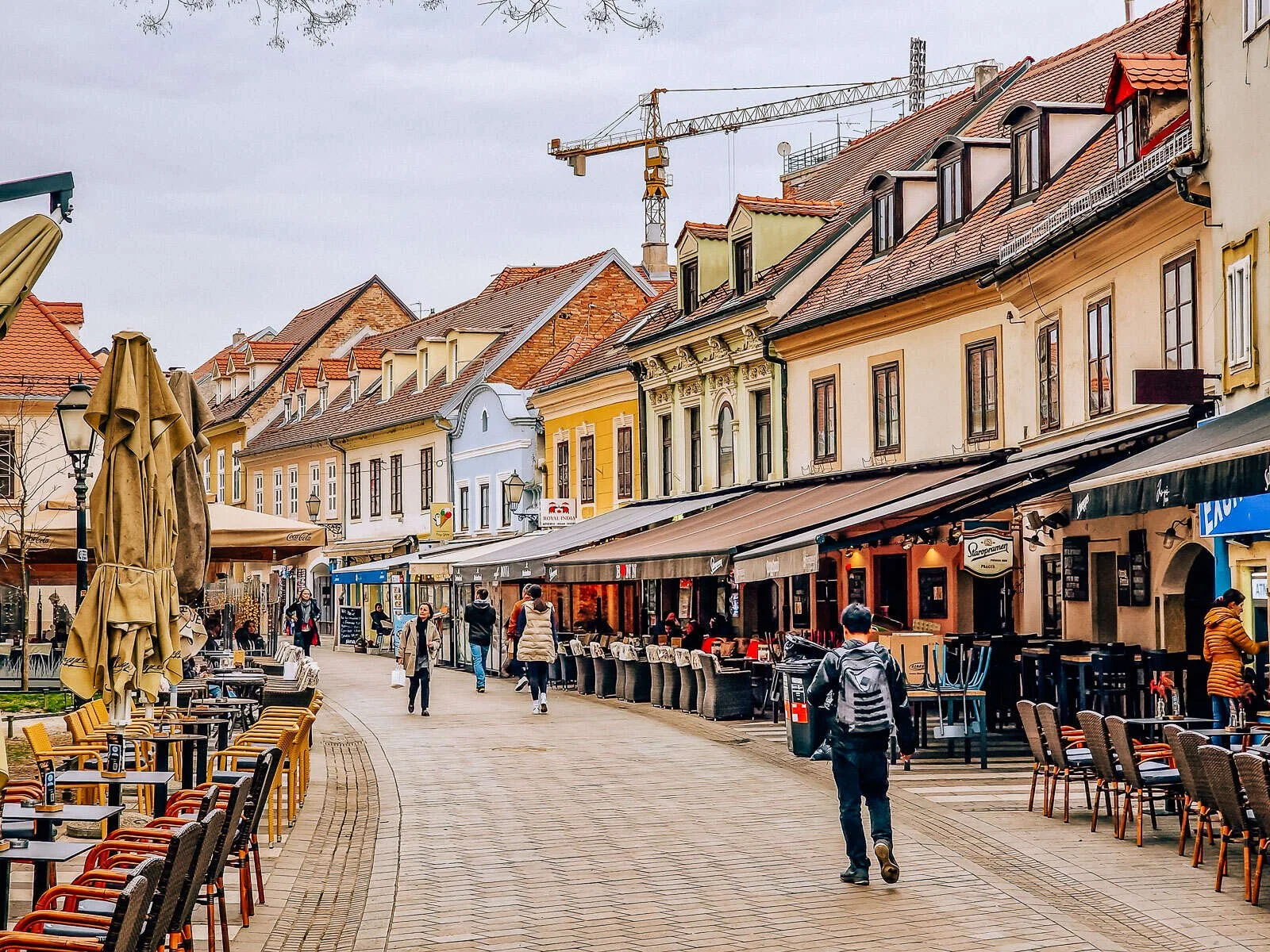 colourful zagreb